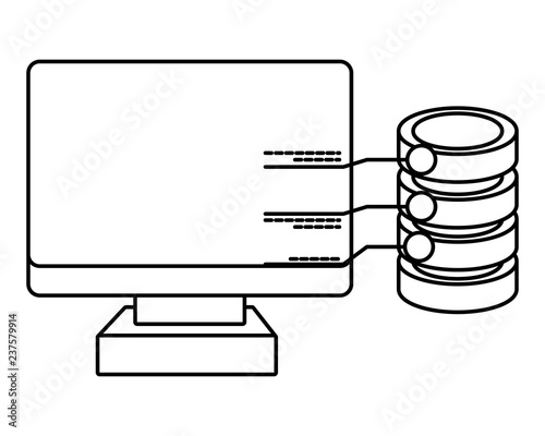 technology computing cartoon