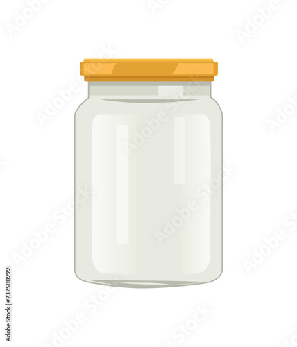 Twist Cap Glass Jar for Veggie and Fruit Conserve