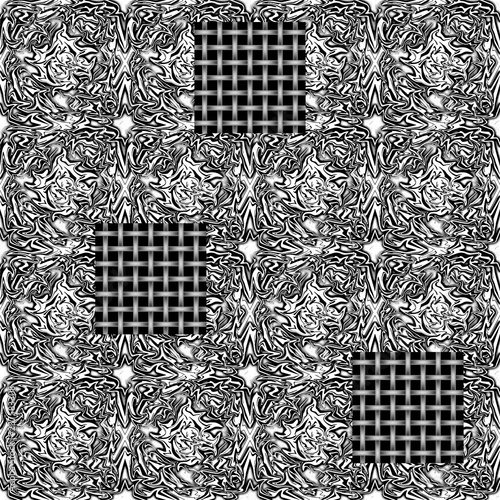 Seamless abstract pattern, graphics. Illustration, can be used for fabrics, wallpaper and wrapping paper.