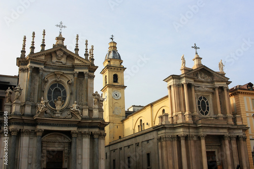 Old church in Turin, Italy