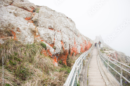 Stairway to the seashore