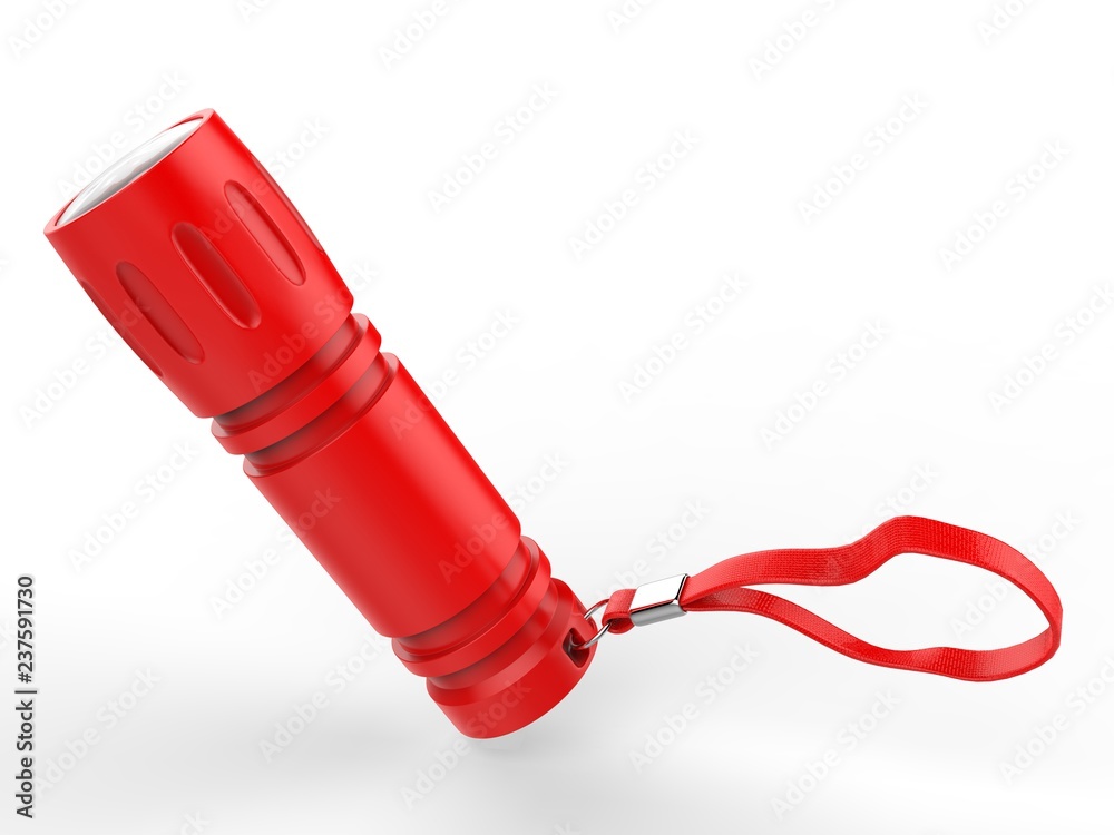 Blank promotional, led, flashlight, mini. 3d render illustration. Blank promotional, led, flashlight, mini. 3d render illustration.