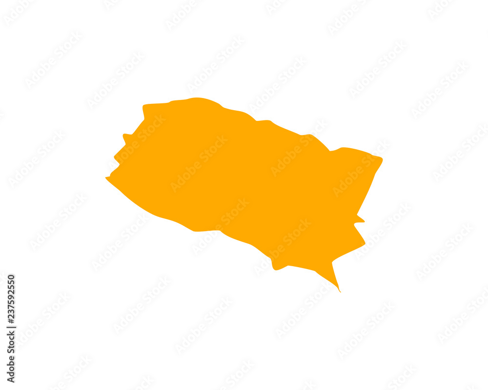 Obraz premium Orange County California Map