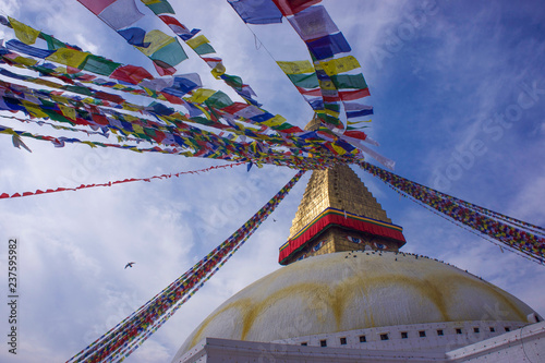 buddhist stupa in kathmandu nepal