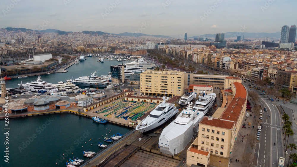 The Port in Barcelona
