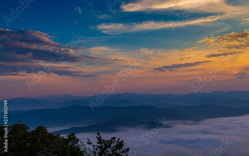 mist Si Nan National Park doi samer dao thailand