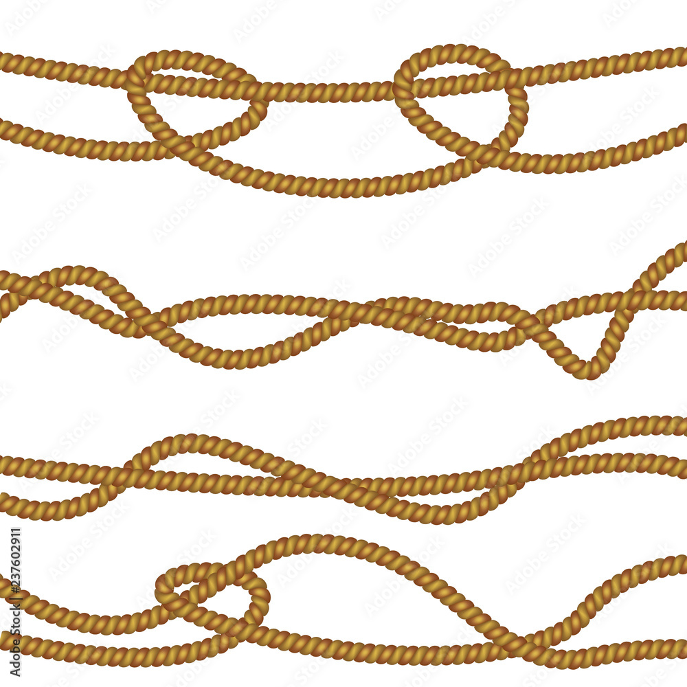 Nautical Rope Borders
