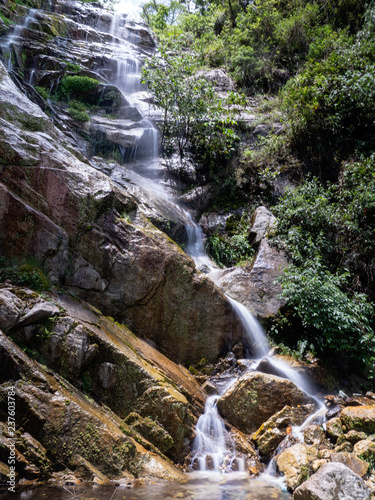 Tall Waterfalls on Inka Trail