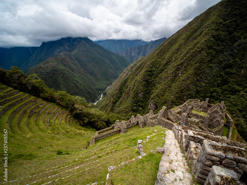 Huinay Huayna Ruins on Inka Trail