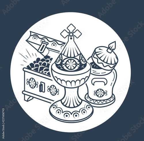 traditional Magi offerings   icon