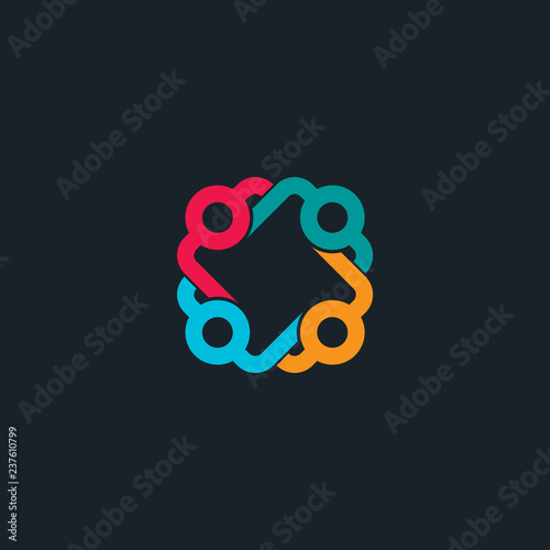 People vector logo 