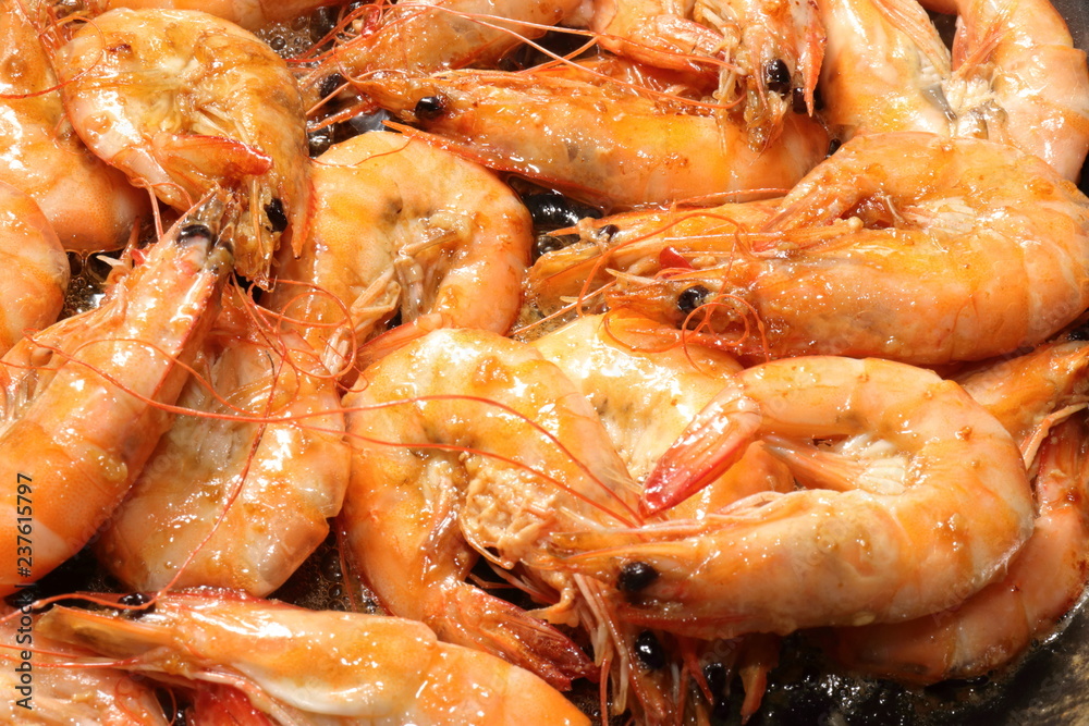 shrimps close up shrimps close up