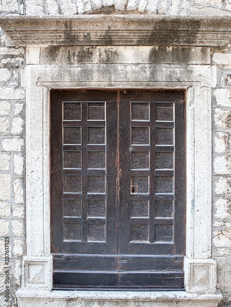 Old door in Croatia
