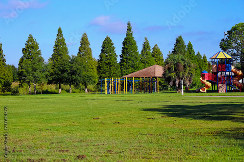 Playground in a park © Elba Cabrera