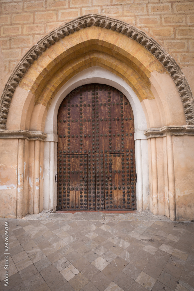 Fototapeta premium old forged iron gate