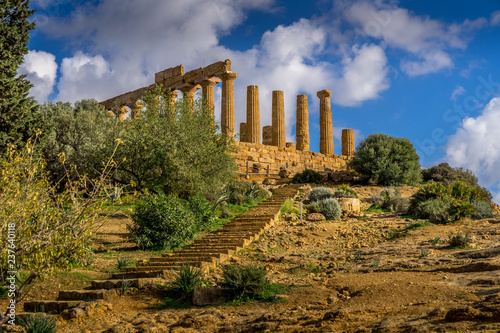Obraz na plátne Valley of Temples in Agrigento, Sicily
