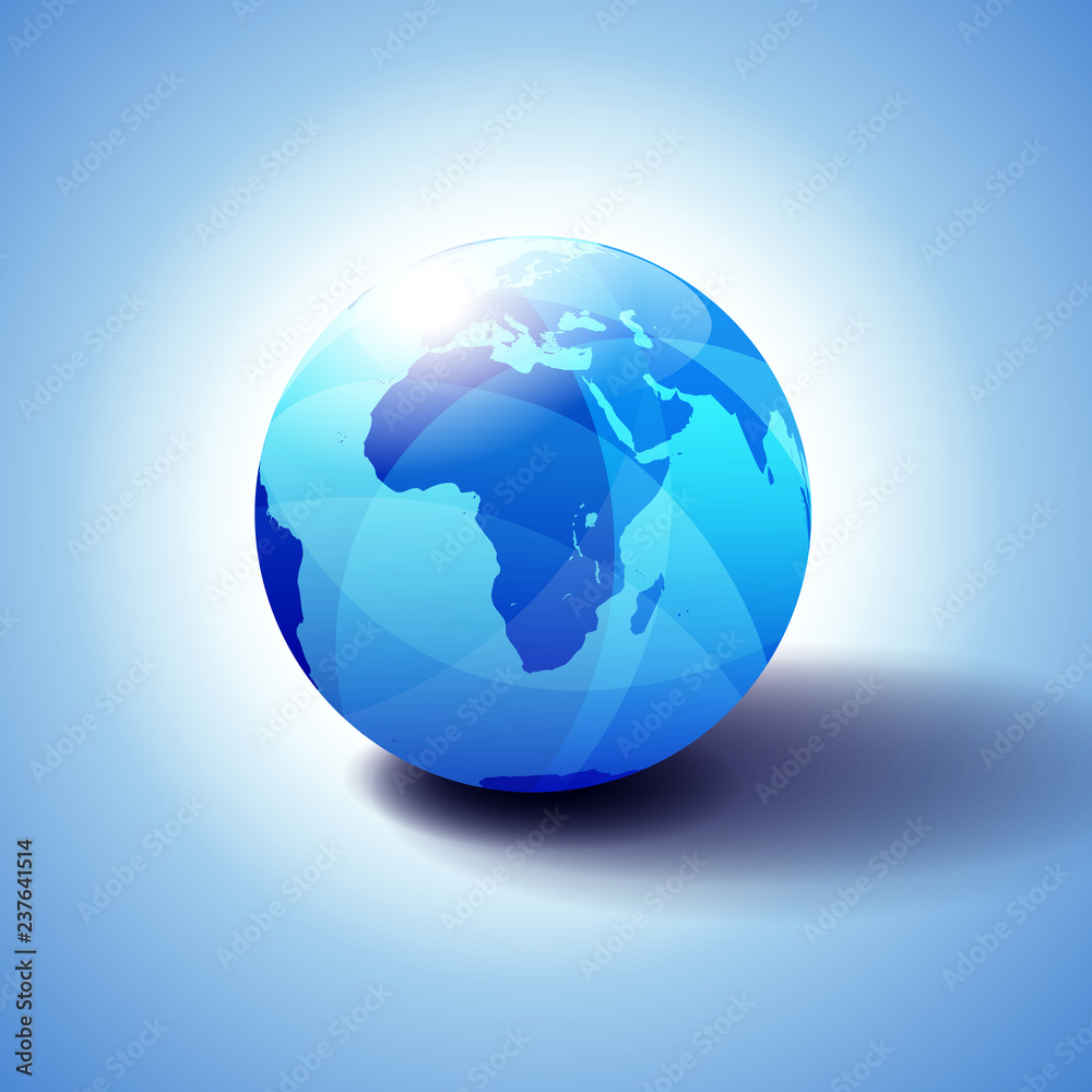 Africa, Arabia Background with Globe Icon 3D illustration Africa, Arabia Background with Globe Icon 3D illustration