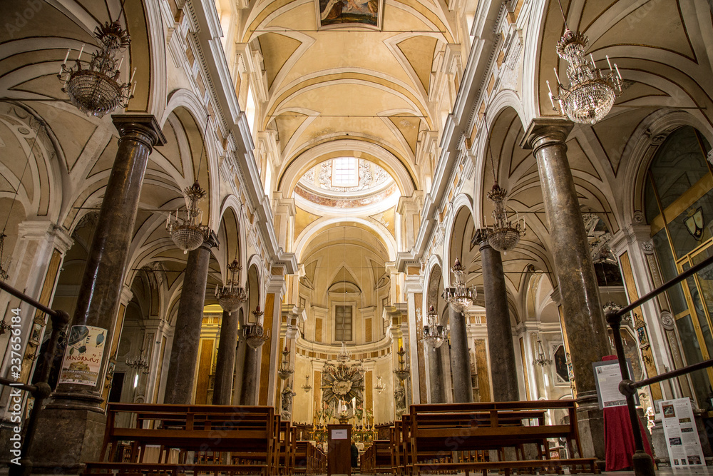 The cathedral of Moreale in Sicily