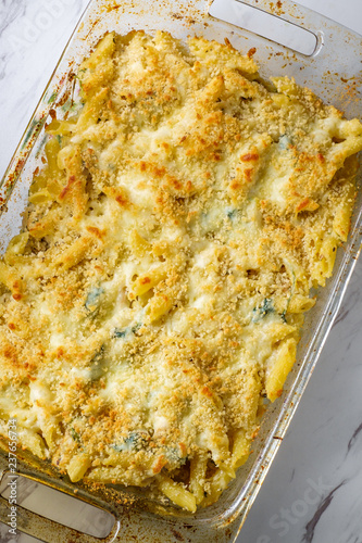 Chicken Penne Alfredo Bake photo