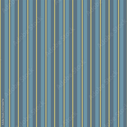 Modern men's shirting stripe in blue and spring green. Seamless vector pattern. Great for textiles, home decor, gift wrapping paper, product packaging. Sophisticated, multi-width thin striped pattern.