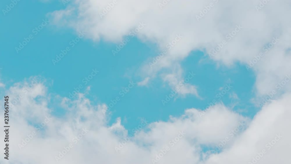 Blue sky background with white clouds. Long shot Blue sky background with white clouds. Long shot