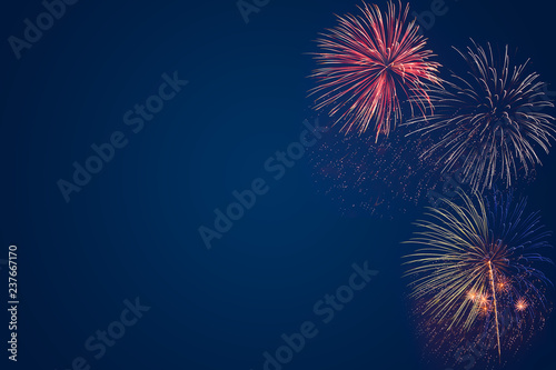 colorful fireworks