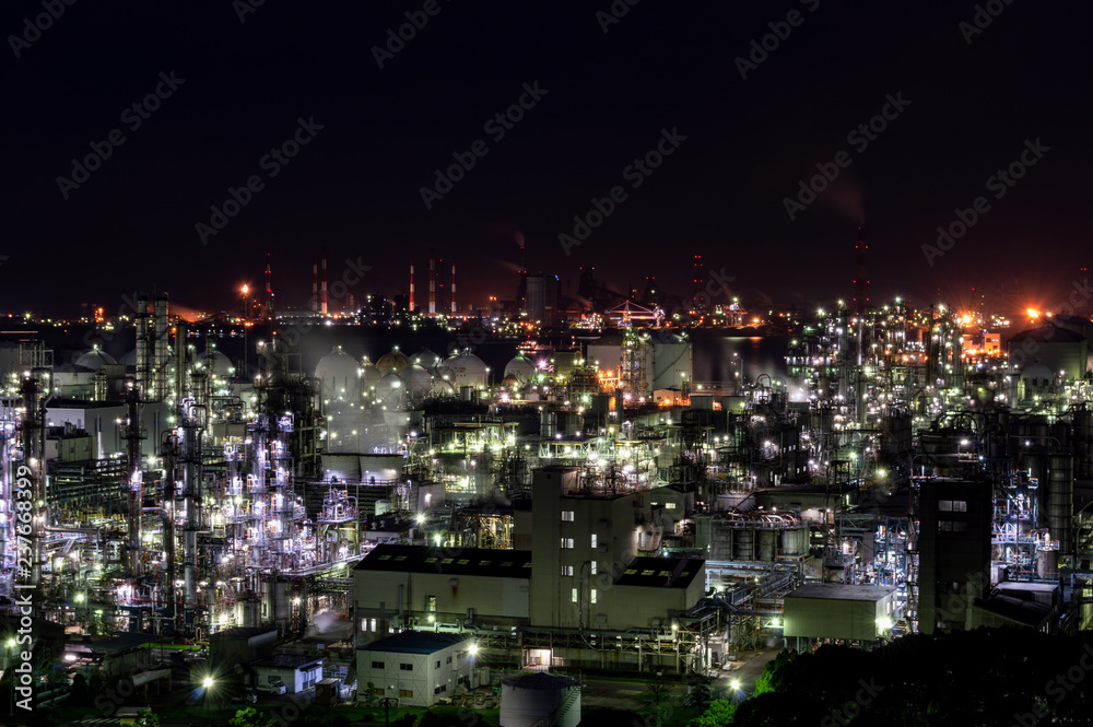 工場夜景 工場夜景