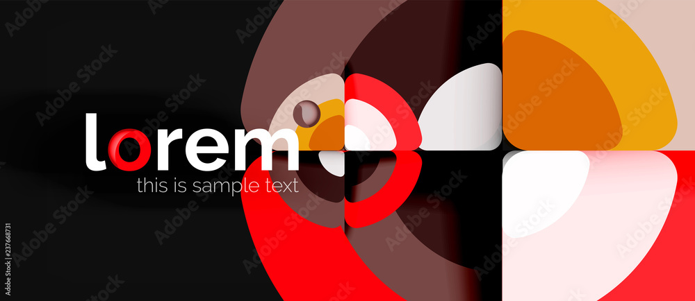 Circles and triangles design abstract background Circles and triangles design abstract background