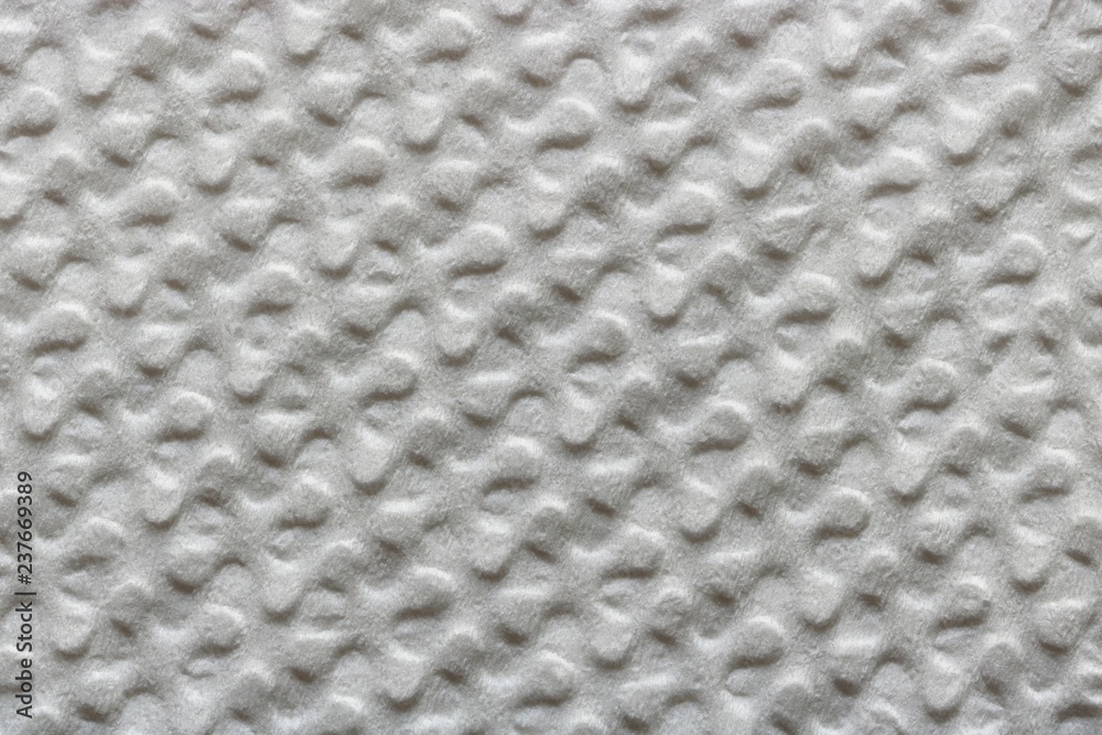 Fototapeta premium Texture of striped old white paper or tissue sheet, abstract pattern background