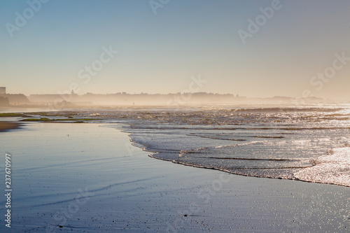 Early morning on the beach near Essaouira