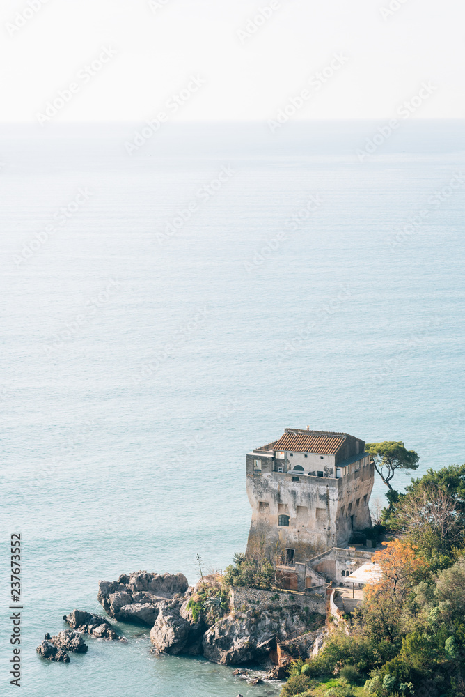 Torre Crestarella, in Veitri Sul Mare, on the Amalfi Coast in Campania, Italy