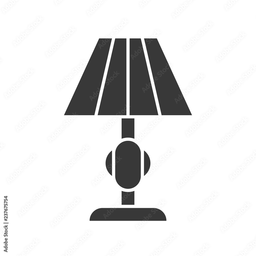 Lantern or lamp vector icon, solid style Lantern or lamp vector icon, solid style