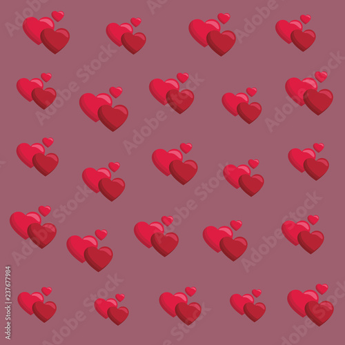 Hearts lovely symbol background