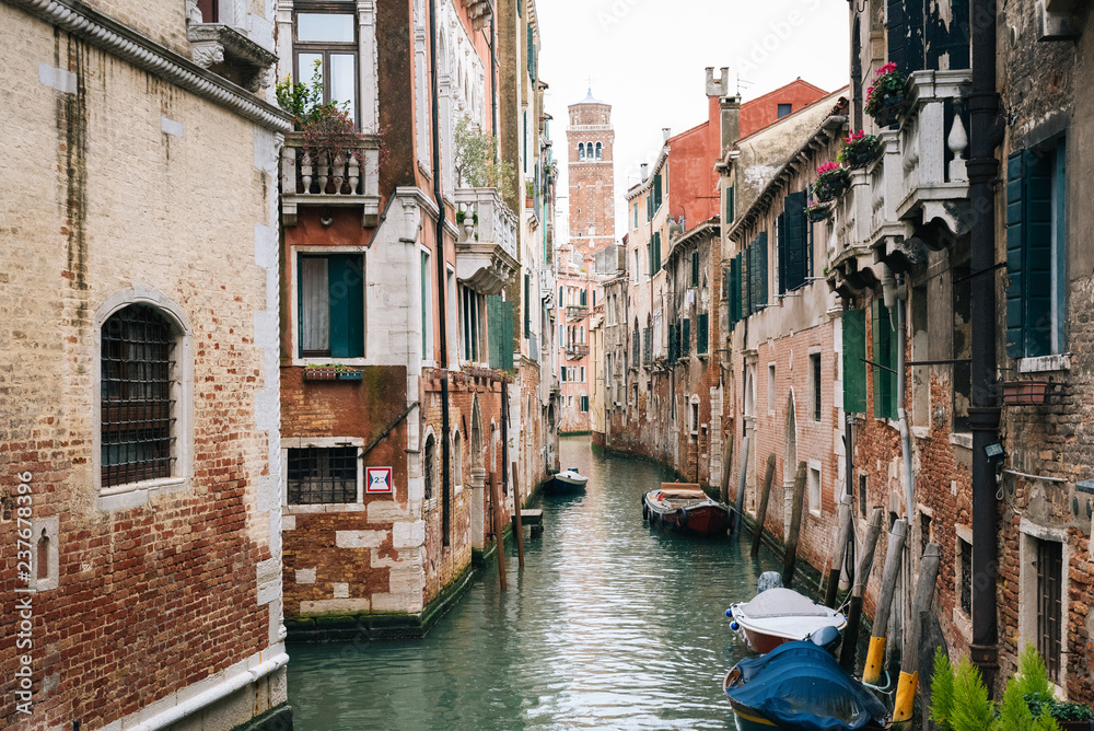 A canal in Venice, Italy