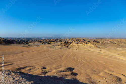 Moon Landscape, an area of the Namib Desert on the Namibian Skeleton coast that looks like the moon.