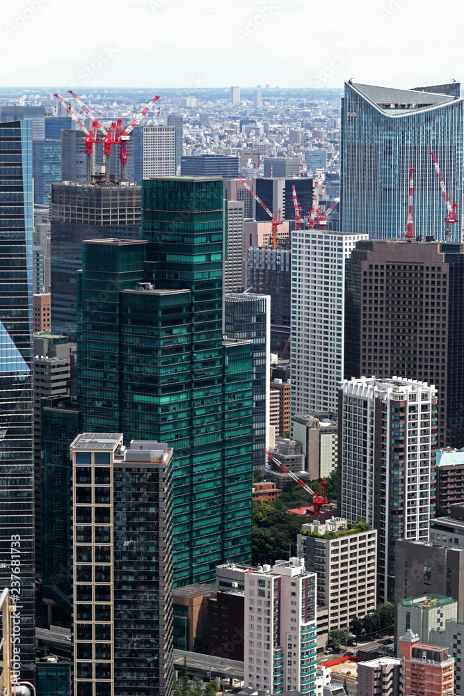 Obraz premium Buildings in Tokyo Roppongi