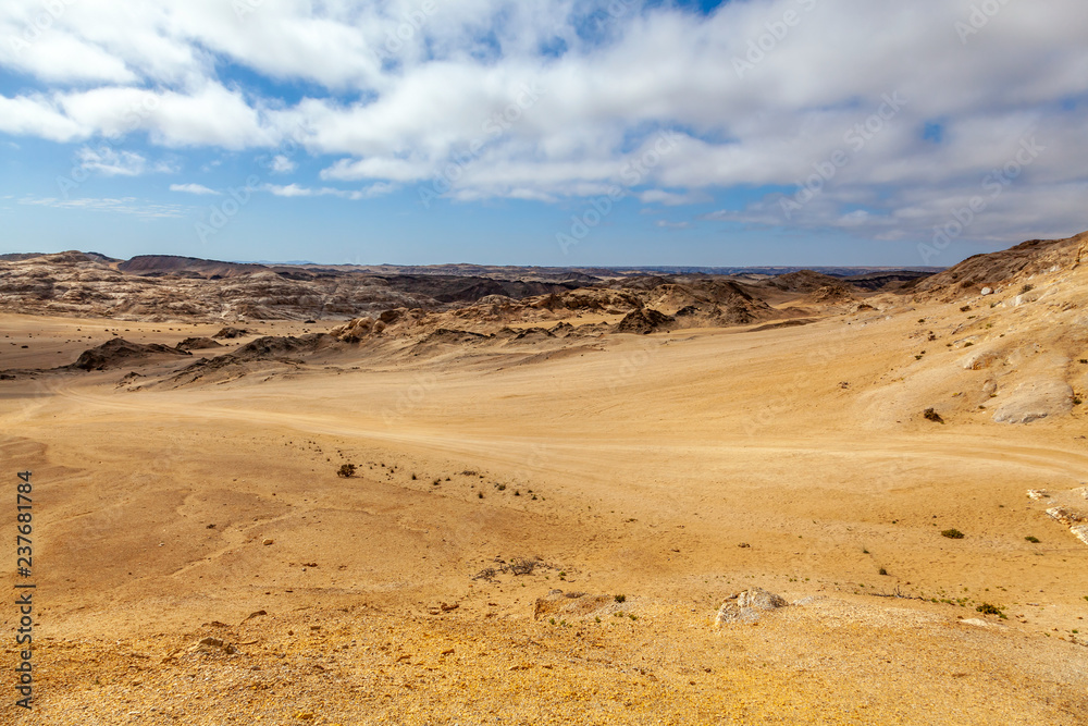 Moon Landscape, an area of the Namib Desert on the Namibian Skeleton coast that looks like the moon. Moon Landscape, an area of the Namib Desert on the Namibian Skeleton coast that looks like the moon.