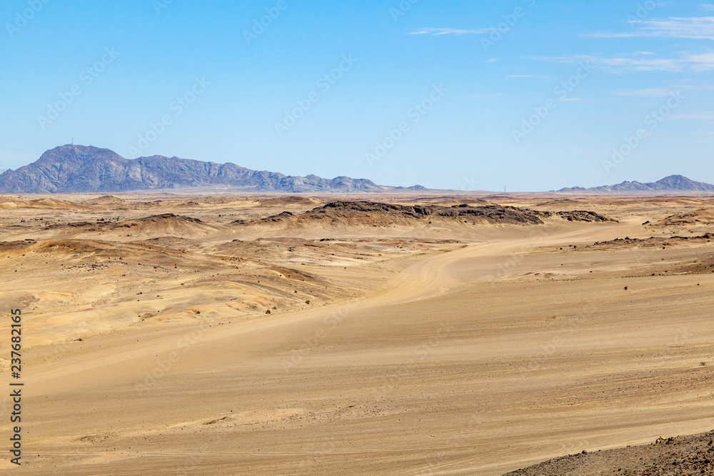 Moon Landscape, an area of the Namib Desert on the Namibian Skeleton coast that looks like the moon.