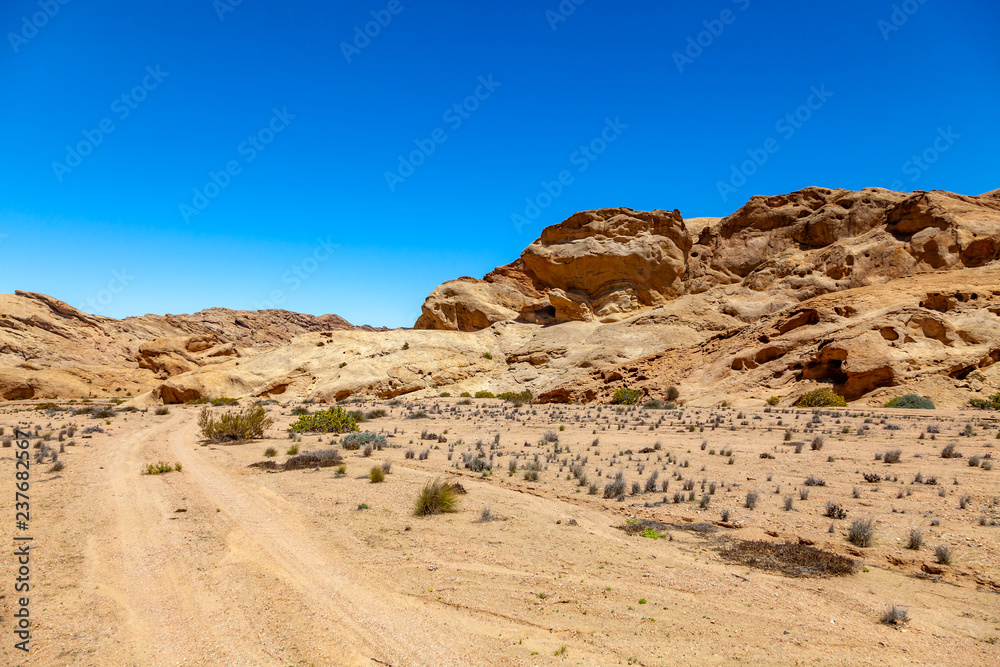 Moon Landscape, an area of the Namib Desert on the Namibian Skeleton coast that looks like the moon.