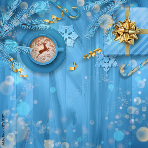 Festive Christmas Background