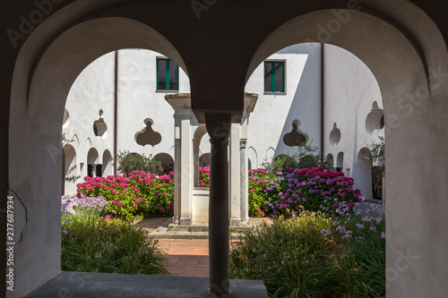 Convent of Friars Minor Conventuals S. Francesco in Ravello. Amalfi Coast, Italy photo