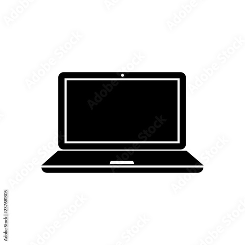 laptop icon symbol vector