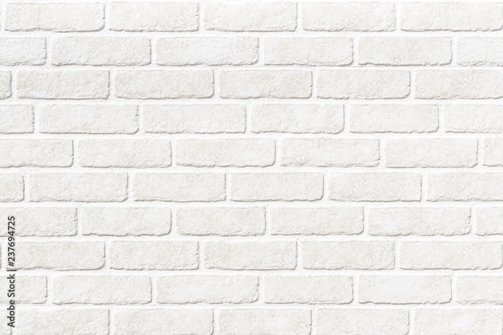 White stone brick wall texture and background seamless Stock Photo | Adobe  Stock
