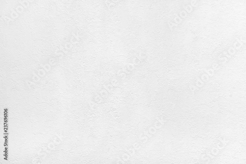 White textured plastered wall background photo