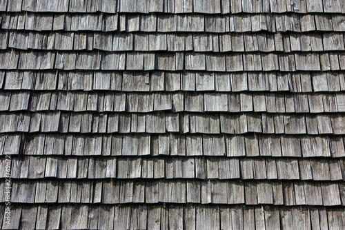 old roof with tiles