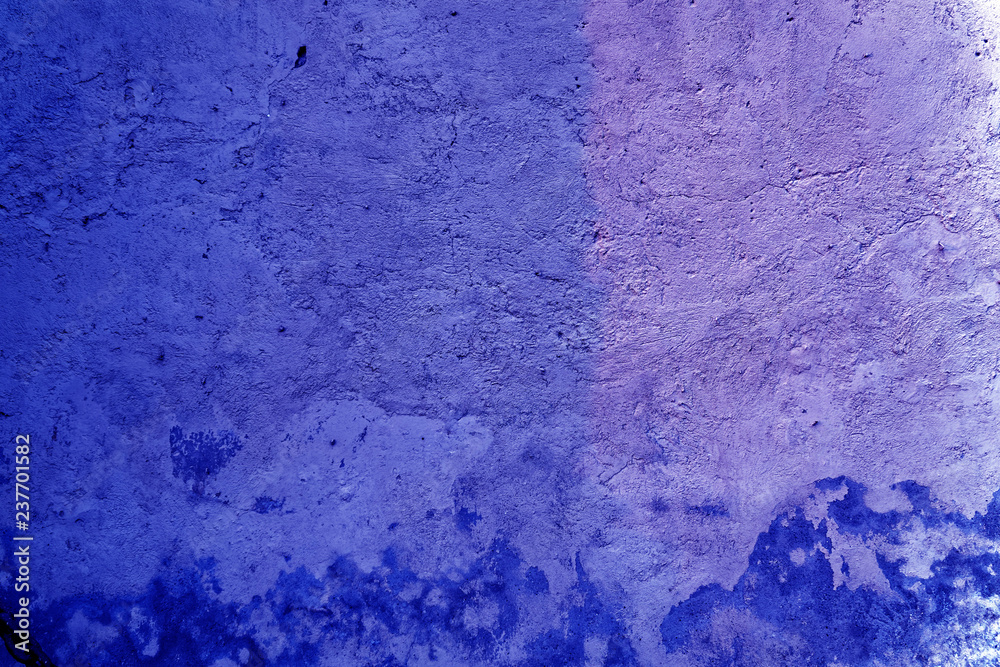 Proton purple Grunge wall cement texture, plaster background.