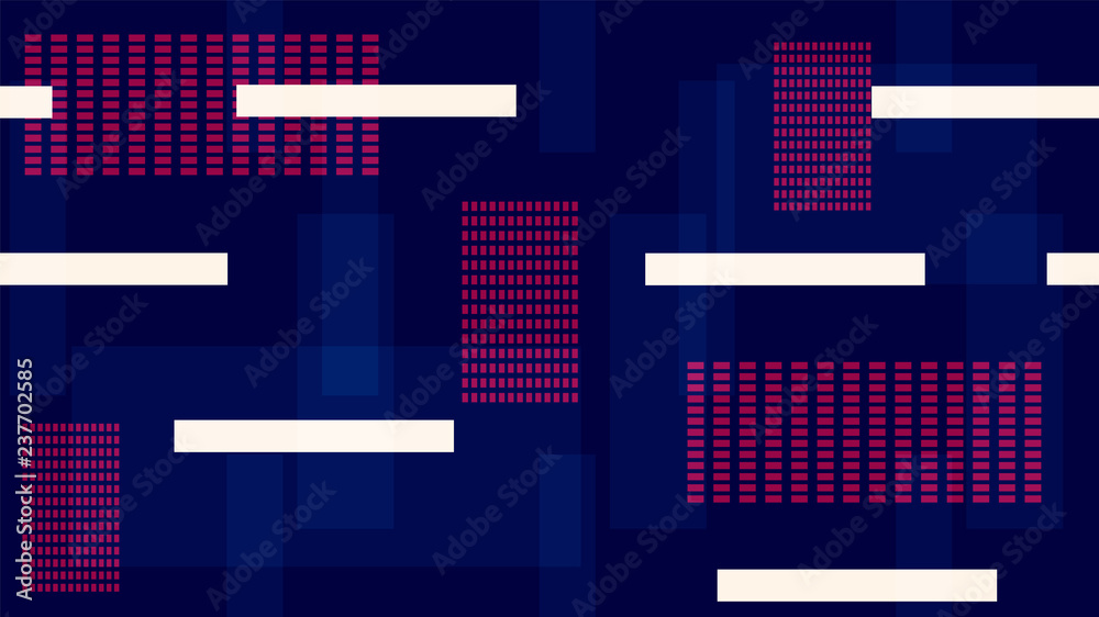 Obraz premium Bright Car Light Night Life, Racing Lines, Neon IT, Hi Tech Vector Texture. Internet Technology Connection Modern Banner Texture. Night City, Racing Car Lights, Neon Futuristic Hi Tech Poster Texture.