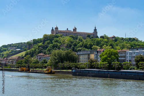 Obraz na płótnie Fort Marienberg - Würzberg w salonie