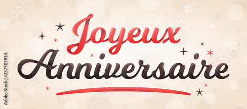 Joyeux Anniversaire