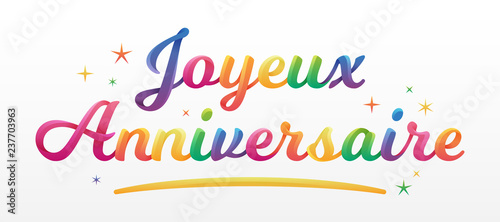 Joyeux Anniversaire